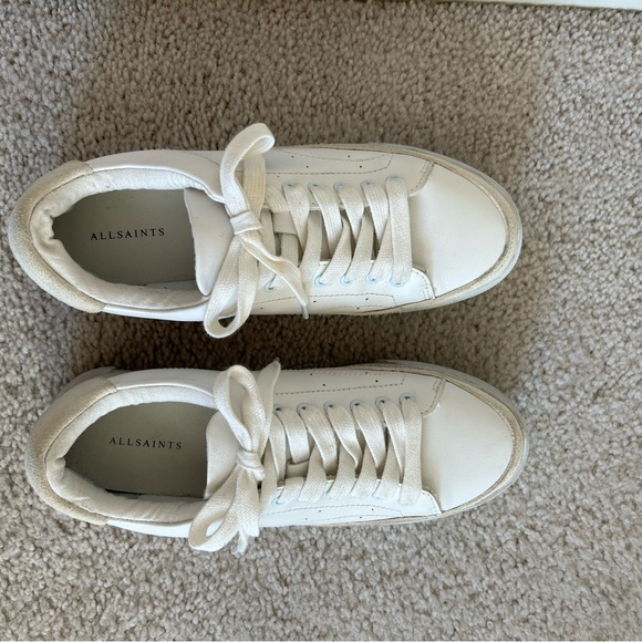 All Saints Shoes - All Saints Trish Leather Sneakers